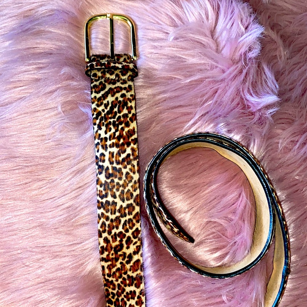 Talbots Belt leopard